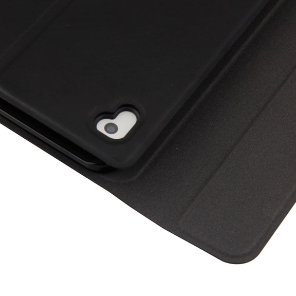 FT-1030 Bluetooth 3.0 ABS Brushed Texture Keyboard + Skin Texture Leather Tablet Case for iPad Air / Air 2 / iPad Pro 9.7 inch, with Three-gear Angle Adjustment / Magnetic / Sleep Function (Black)