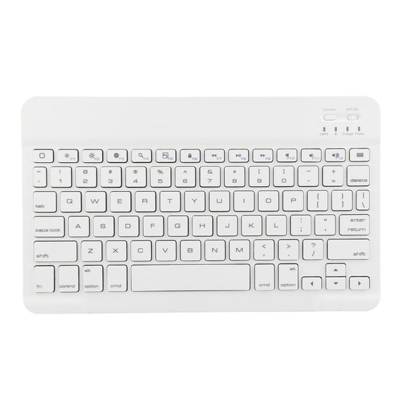 FT-1030 Bluetooth 3.0 ABS Brushed Texture Keyboard + Skin Texture Leather Tablet Case for iPad Air / Air 2 / iPad Pro 9.7 inch, with Three-gear Angle Adjustment / Magnetic / Sleep Function (Pink)