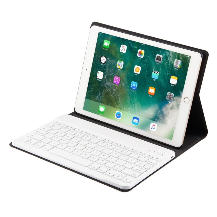 FT-1030 Bluetooth 3.0 ABS Brushed Texture Keyboard + Skin Texture Leather Tablet Case for iPad Air / Air 2 / iPad Pro 9.7 inch, with Three-gear Angle Adjustment / Magnetic / Sleep Function (Pink)