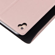 FT-1030 Bluetooth 3.0 ABS Brushed Texture Keyboard + Skin Texture Leather Tablet Case for iPad Air / Air 2 / iPad Pro 9.7 inch, with Three-gear Angle Adjustment / Magnetic / Sleep Function (Pink)