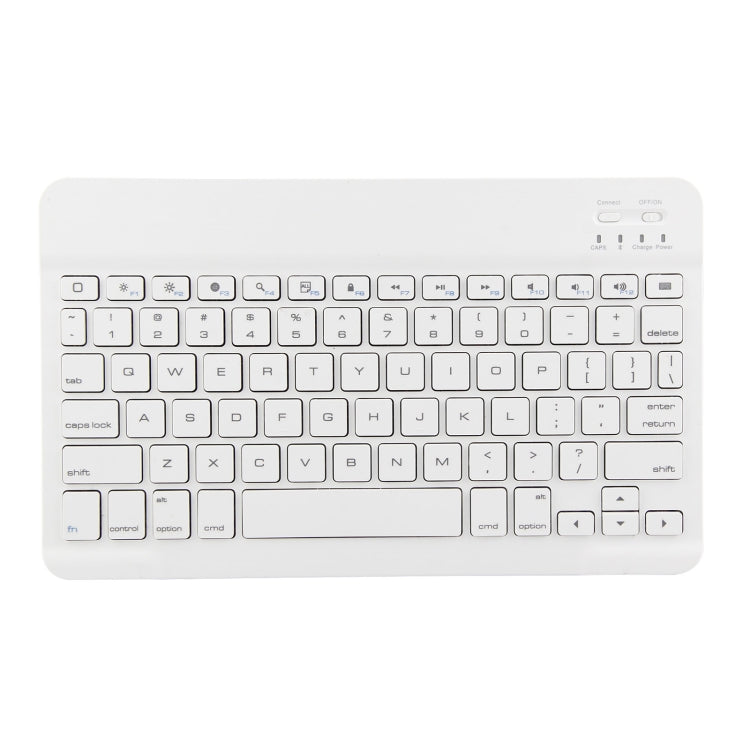 FT-1030 Bluetooth 3.0 ABS Brushed Texture Keyboard + Skin Texture Leather Tablet Case for iPad Air / Air 2 / iPad Pro 9.7 inch, with Three-gear Angle Adjustment / Magnetic / Sleep Function (Gold)