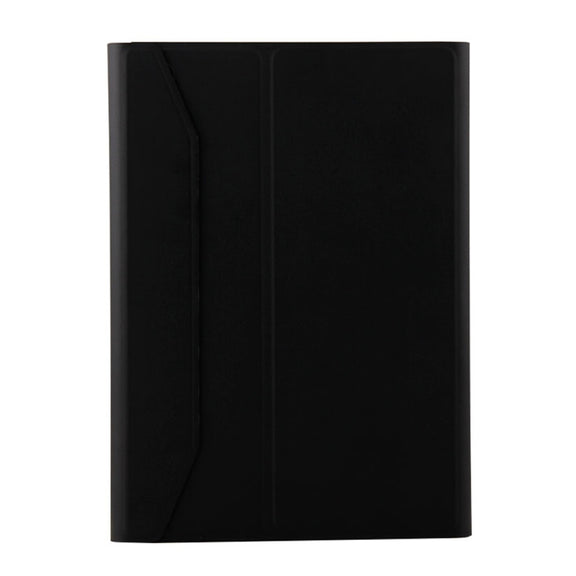 FT-1038B Detachable Bluetooth 3.0 Aluminum Alloy Keyboard + Lambskin Texture Leather Tablet Case for iPad Air / Air 2 / iPad Pro 9.7 inch, with Water Repellent / Three-gear Angle Adjustment / Magnetic / Sleep Function (Black)