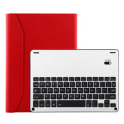 FT-1038B Detachable Bluetooth 3.0 Aluminum Alloy Keyboard + Lambskin Texture Leather Tablet Case for iPad Air / Air 2 / iPad Pro 9.7 inch, with Water Repellent / Three-gear Angle Adjustment / Magnetic / Sleep Function (Red)