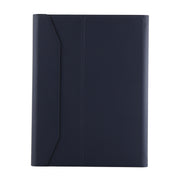 FT-1038E Detachable Bluetooth 3.0 Aluminum Alloy Keyboard + Lambskin Texture Leather Tablet Case for iPad Air / Air 2 / iPad Pro 9.7 inch, with Pen Slot / Water Repellent / Three-gear Angle Adjustment / Magnetic / Sleep Function (Blue)