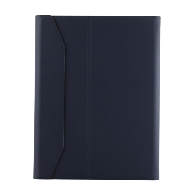 FT-1038E Detachable Bluetooth 3.0 Aluminum Alloy Keyboard + Lambskin Texture Leather Tablet Case for iPad Air / Air 2 / iPad Pro 9.7 inch, with Pen Slot / Water Repellent / Three-gear Angle Adjustment / Magnetic / Sleep Function (Blue)