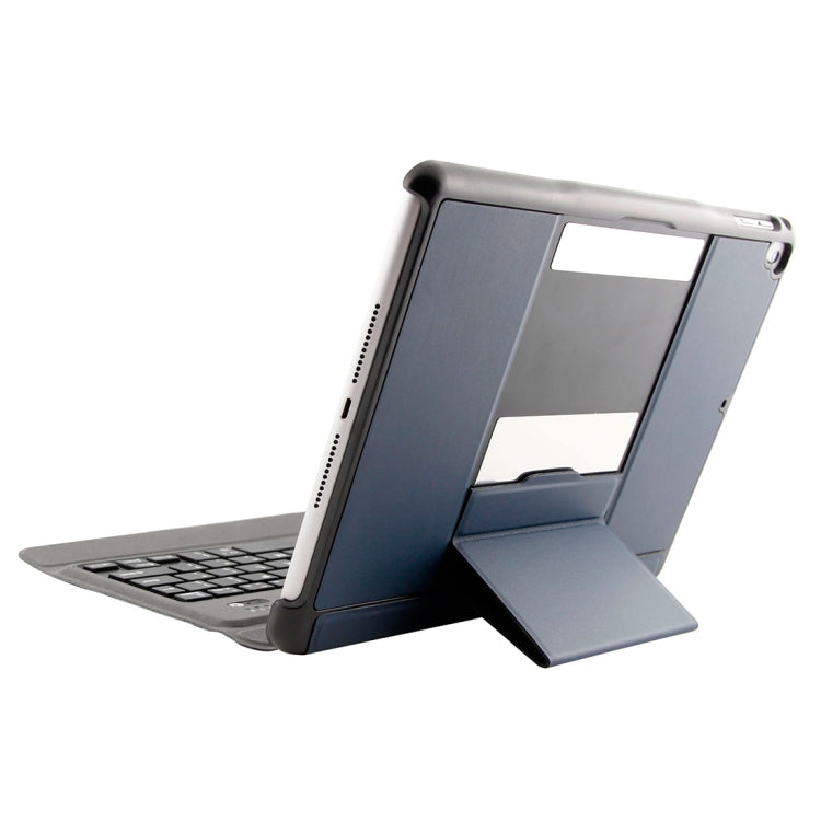 T-201 Detachable Bluetooth 3.0 Ultra-thin Keyboard + Lambskin Texture Leather Tablet Case for iPad Air / Air 2 / iPad Pro 9.7 inch, Support Multi-angle Adjustment (Blue) - For iPad Pro by PMC TechLife | Online Shopping South Africa | PMC TechLife