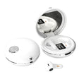 HXSJ Air-S28 TWS Bluetooth 5.3 True Wireless HiFi Stereo Make-up Mirror Earphones with Charging Case (White) - TWS Earphone by HXSJ | Online Shopping South Africa | PMC TechLife | Buy Now Pay Later Mobicred