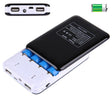 Portable High-efficiency 4 x 18650 Batteries Plastic Power Bank Shell Box with Dual USB Output & Heat Dissipation Hole, Batteries Not Included(Random Color Delivery) - Power Bank Box by PMC TechLife | Online Shopping South Africa | PMC TechLife | Buy Now Pay Later Mobicred