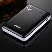 Portable High-efficiency 4 x 18650 Batteries Plastic Power Bank Shell Box with Dual USB Output & Heat Dissipation Hole, Batteries Not Included(Random Color Delivery)