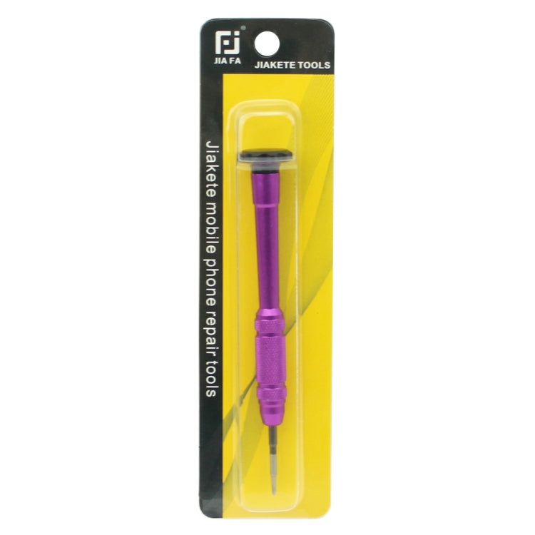 JIAFA JF-609-0.8 Pentalobe 0.8 Screwdriver for iPhone Charging Port Screws (Magenta) - free shipping - PMc TechLife - Order now!