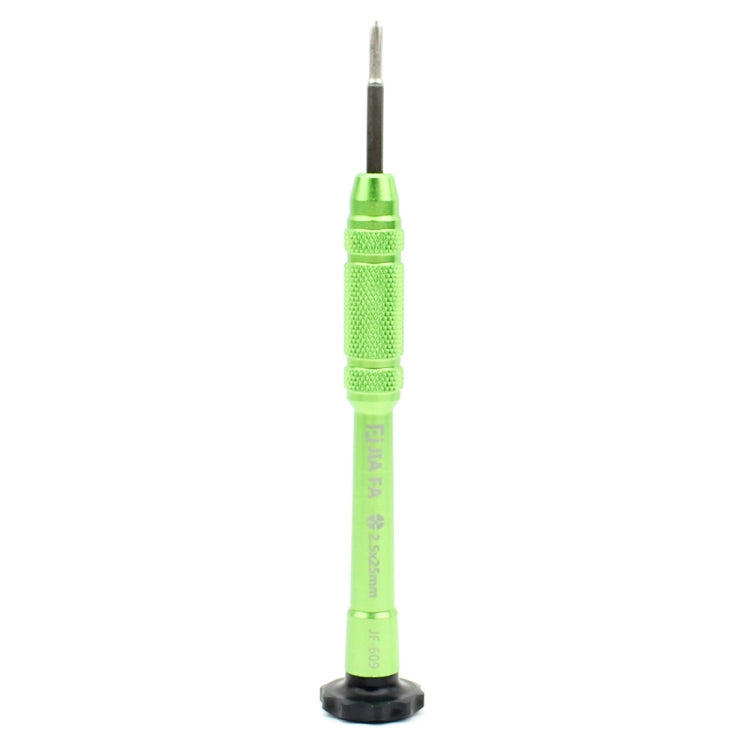 JIAFA JF-609-2.5 Hollow Cross Tip 2.5 Middle Bezel Repair Screwdriver(Green) - free shipping - PMC TechLife - Order now!