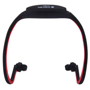507 Life Water-resistant Sweatproof Stereo Wireless Sports Earbud Earphone In-ear Headphone Headset with Micro SD Card Slot, For Smart Phones & iPad & Laptop & Notebook & MP3 or Other Audio Devices, Maximum SD Card Storage: 32GB(Red)
