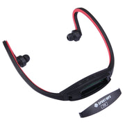 507 Life Water-resistant Sweatproof Stereo Wireless Sports Earbud Earphone In-ear Headphone Headset with Micro SD Card Slot, For Smart Phones & iPad & Laptop & Notebook & MP3 or Other Audio Devices, Maximum SD Card Storage: 32GB(Red)