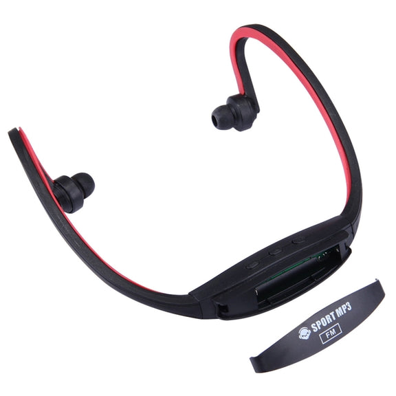 507 Life Water-resistant Sweatproof Stereo Wireless Sports Earbud Earphone In-ear Headphone Headset with Micro SD Card Slot, For Smart Phones & iPad & Laptop & Notebook & MP3 or Other Audio Devices, Maximum SD Card Storage: 32GB(Red)