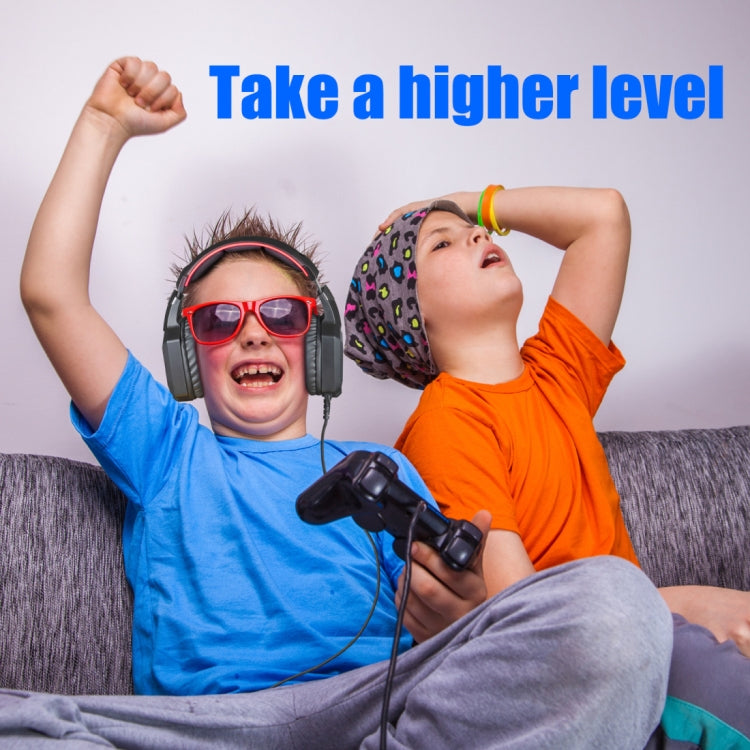 ONIKUMA K8 Over Ear Bass Stereo Surround Gaming Headphone with Microphone & LED Lights(Red) - free shipping - PMC Jewellery - Order now!