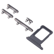 For iPhone 16 Pro Original SIM Card Tray + Side Keys (Black)