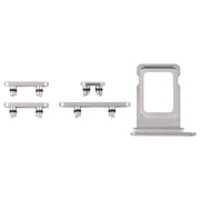 For iPhone 16 Pro Original SIM Card Tray + Side Keys (White)