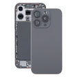 For iPhone 16 Pro Max Original Glass Battery Back Cover with Camera Lens Cover + MagSafe Magnet(Black) -  by PMC Jewellery | Online Shopping South Africa | PMC Jewellery | Buy Now Pay Later Mobicred