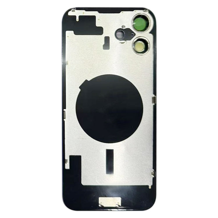 For iPhone 16 Plus Battery Back Cover with Camera Lens Cover(Green)
