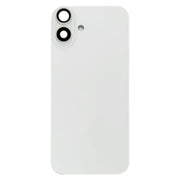 For iPhone 16 Plus Battery Back Cover with Camera Lens Cover(White)