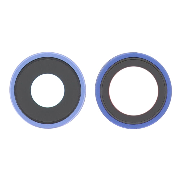 For iPhone 16 / 16 Plus Rear Camera Lens Cover (Blue) - Camera Series by PMc TechLife | Online Shopping South Africa | PMc TechLife | Buy Now Pay Later Mobicred