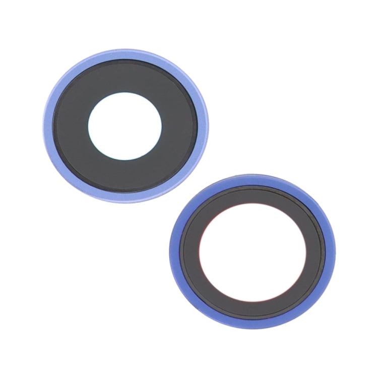 For iPhone 16 / 16 Plus Rear Camera Lens Cover (Blue) - Camera Series by PMc TechLife | Online Shopping South Africa | PMc TechLife | Buy Now Pay Later Mobicred