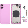 Back Cover with Appearance Imitation of iP16 for iPhone XR(Pink) - Back Cover by PMC TechLife | Online Shopping South Africa | PMC TechLife | Buy Now Pay Later Mobicred