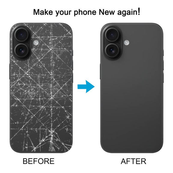 Back Cover with Appearance Imitation of iP16 for iPhone XR(White)