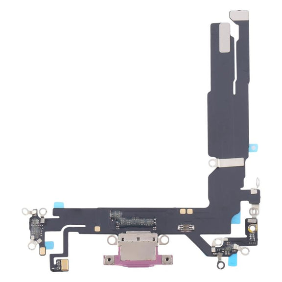 For iPhone 16 Charging Port Flex Cable (Pink)