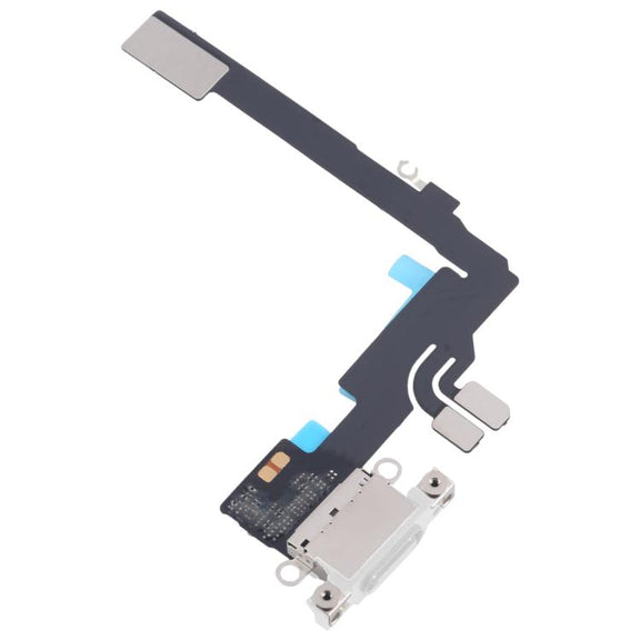 For iPhone 16 Pro Charging Port Flex Cable (White)
