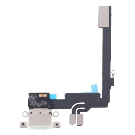 For iPhone 16 Pro Charging Port Flex Cable (White)