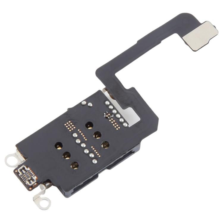 For iPhone 16 Single SIM Card Holder Socket with Flex Cable - Flex Cable by PMc TechLife | Online Shopping South Africa | PMc TechLife | Buy Now Pay Later Mobicred