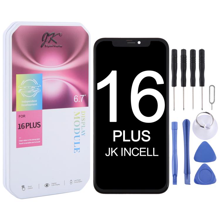 JK incell LCD Screen For iPhone 16 Plus - free shipping - PMC Jewellery - Order now!