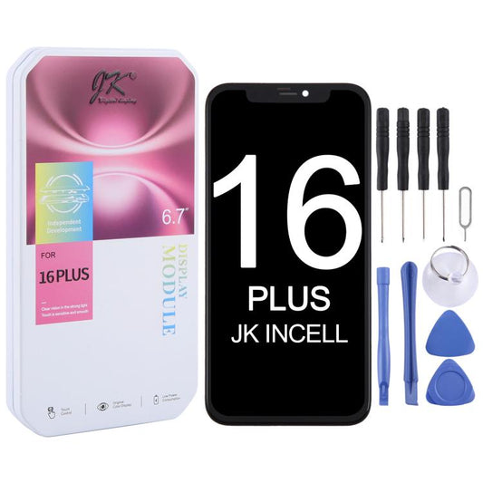 JK incell LCD Screen For iPhone 16 Plus - free shipping - PMC Jewellery - Order now!