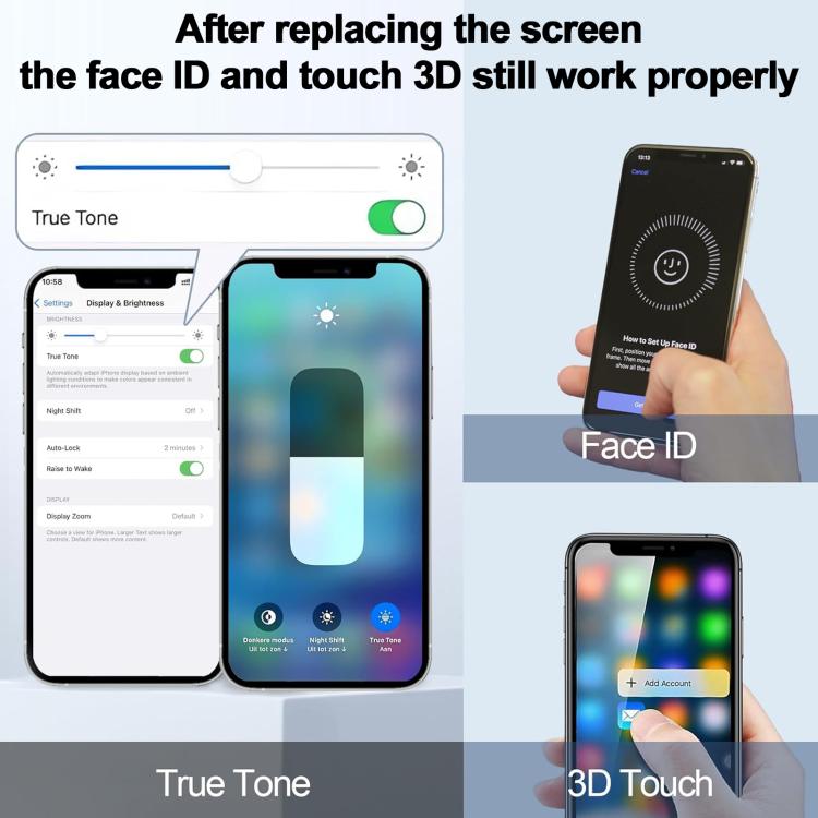 JK incell LCD Screen For iPhone 16 Plus - free shipping - PMC Jewellery - Order now!