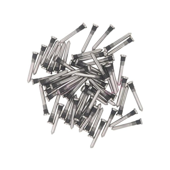 For iPhone 16 Pro / 16 Pro Max 100pcs Charging Port Screws(White)