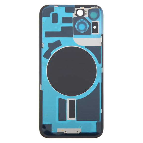For iPhone 14 China Version Battery Back Cover with Middle Frame(Black)