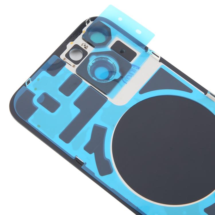 For iPhone 14 China Version Battery Back Cover with Middle Frame(Black)