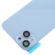 For iPhone 14 China Version Battery Back Cover with Middle Frame(Blue)