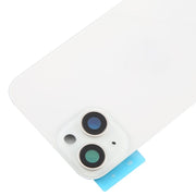 For iPhone 14 China Version Battery Back Cover with Middle Frame(White)