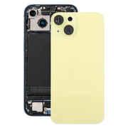 For iPhone 14 China Version Battery Back Cover with Middle Frame(Yellow)
