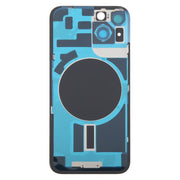 For iPhone 14 China Version Battery Back Cover with Middle Frame(Yellow)