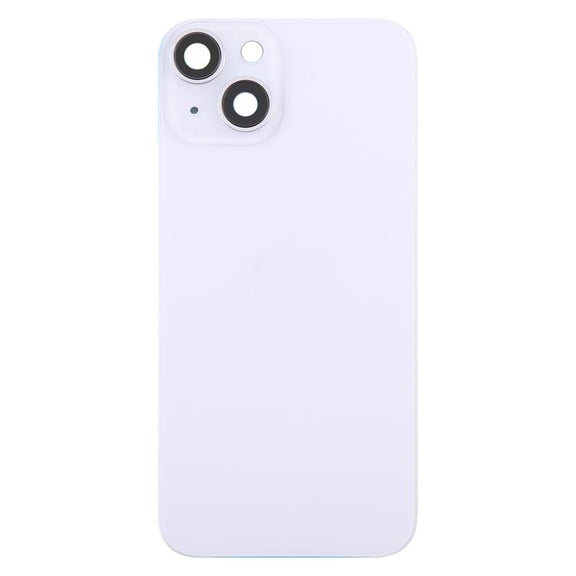 For iPhone 14 EU Version Battery Back Cover with Middle Frame(Purple)