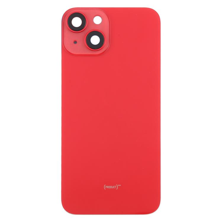 For iPhone 14 EU Version Battery Back Cover with Middle Frame(Red) - Back Cover by PMc TechLife | Online Shopping South Africa | PMc TechLife | Buy Now Pay Later Mobicred