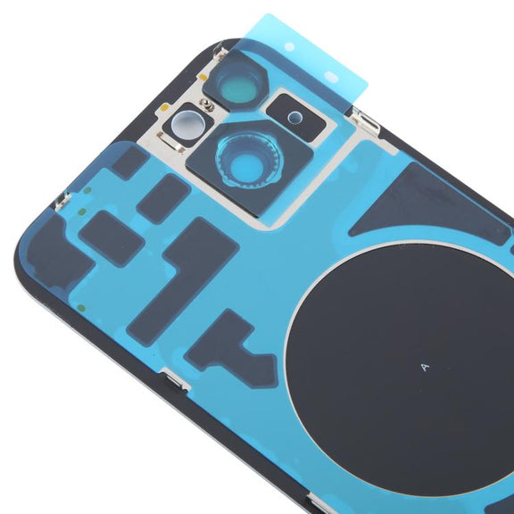 For iPhone 14 Plus China Version Battery Back Cover with Middle Frame(Blue)