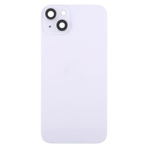 For iPhone 14 Plus China Version Battery Back Cover with Middle Frame(Purple)