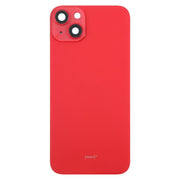 For iPhone 14 Plus China Version Battery Back Cover with Middle Frame(Red)