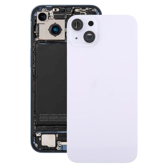 For iPhone 14 Plus EU Version Battery Back Cover with Middle Frame(Purple)