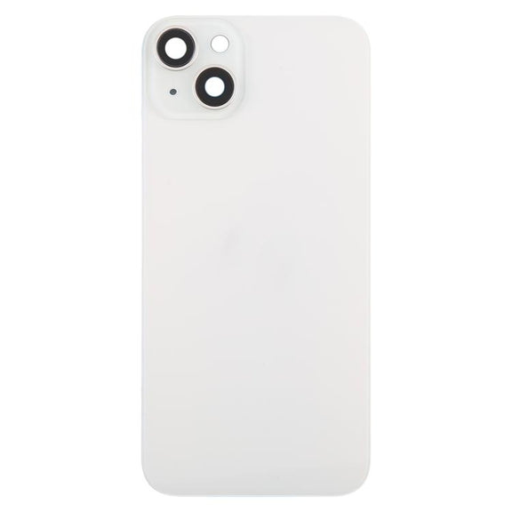 For iPhone 14 Plus EU Version Battery Back Cover with Middle Frame(White)