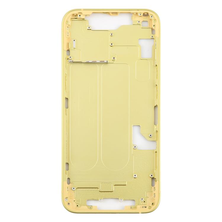 For iPhone 14 Middle Frame Bezel Plate (Yellow) - Others by PMc TechLife | Online Shopping South Africa | PMc TechLife | Buy Now Pay Later Mobicred